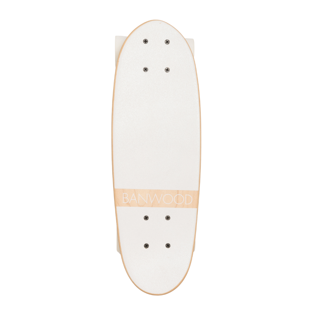 Banwood Skateboard - White - Little Reef and Friends