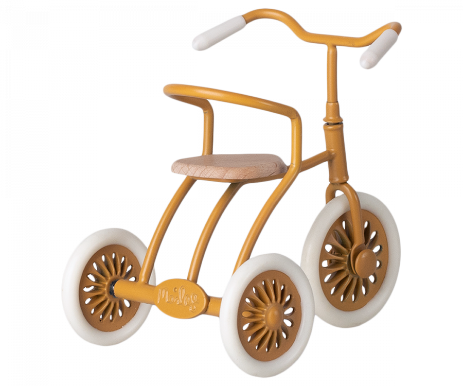 Maileg Abri à Tricycle | Mouse - Ocher - Little Reef and Friends