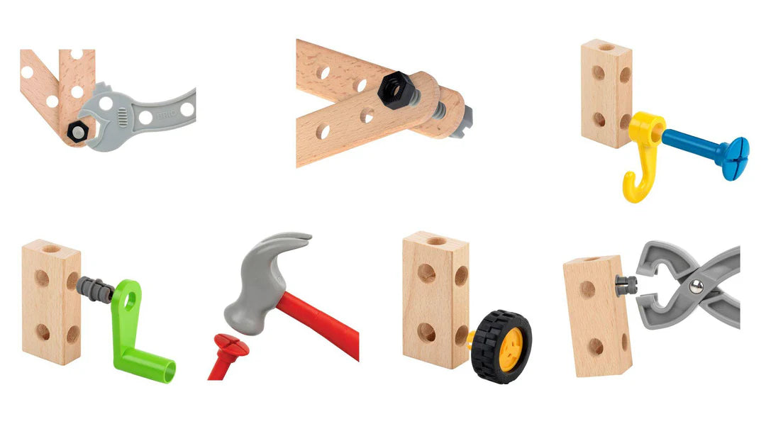 BRIO Builder - Creative Set | 271 Pieces - Little Reef and Friends