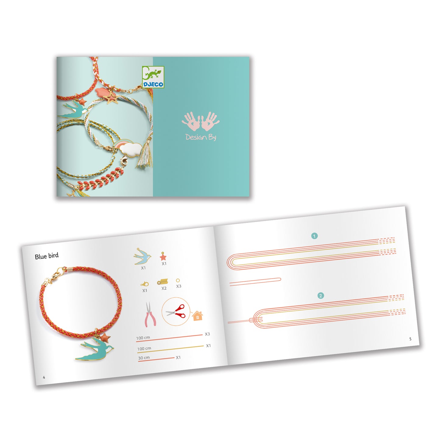 Djeco Bracelet Weaving Set - Little Reef and Friends