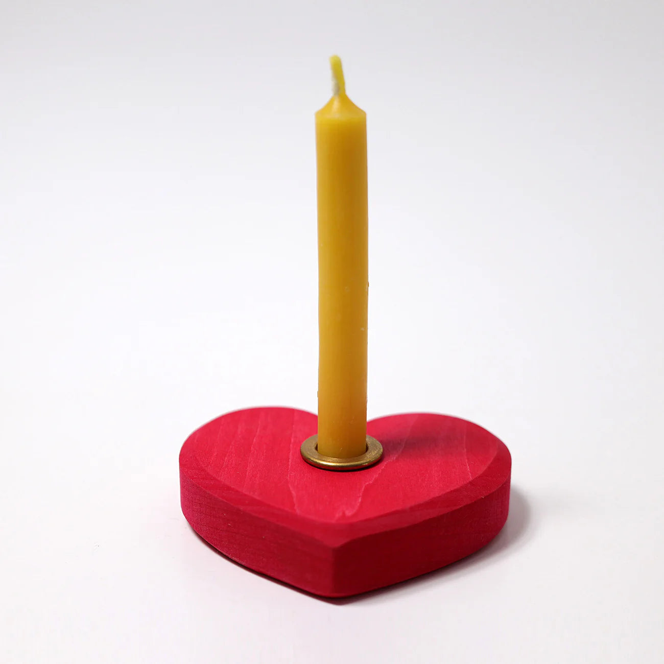 Grimm's Candle Holder - Heart | Red - Little Reef and Friends