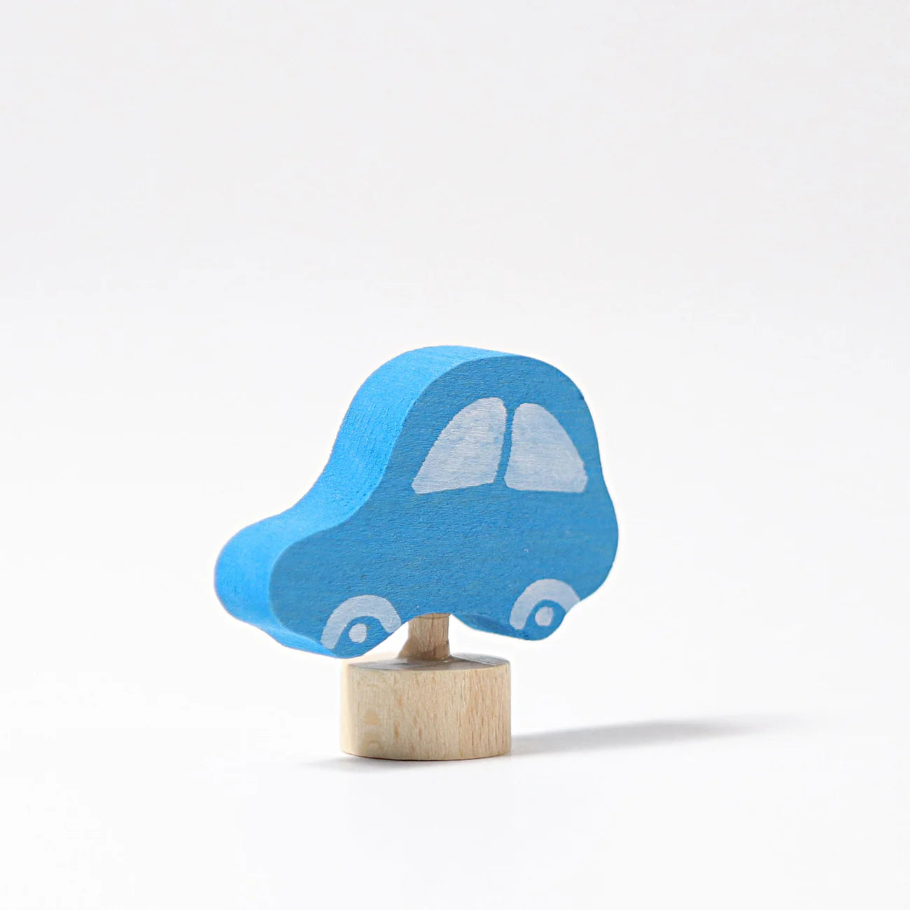 Grimm's Candle Holder Decoration - Car | Blue - Little Reef and Friends