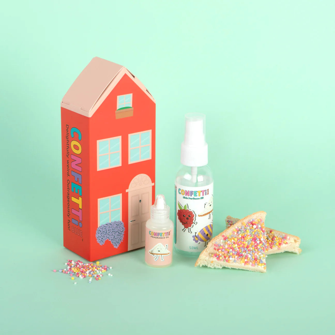 Confetti Blue Kids Perfume Oil - Fairy Bread - Little Reef and Friends