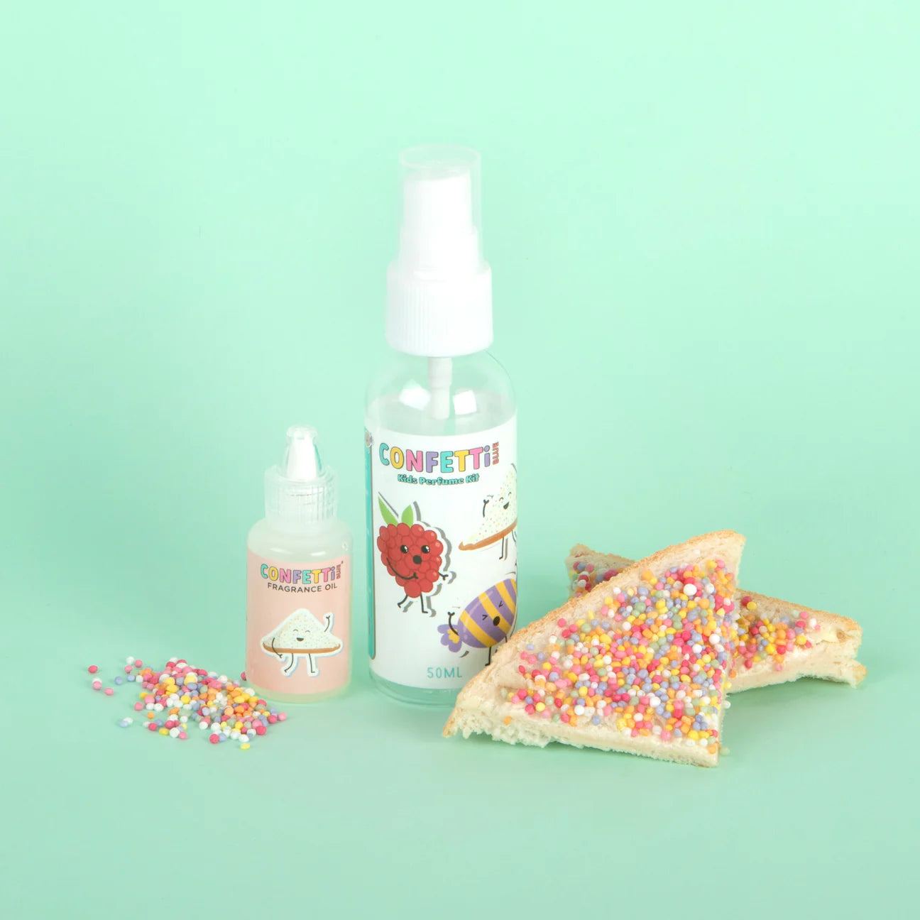 Confetti Blue Kids Perfume Oil - Fairy Bread - Little Reef and Friends
