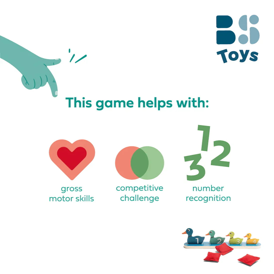 BS Toys Ducks in a Row - Little Reef and Friends