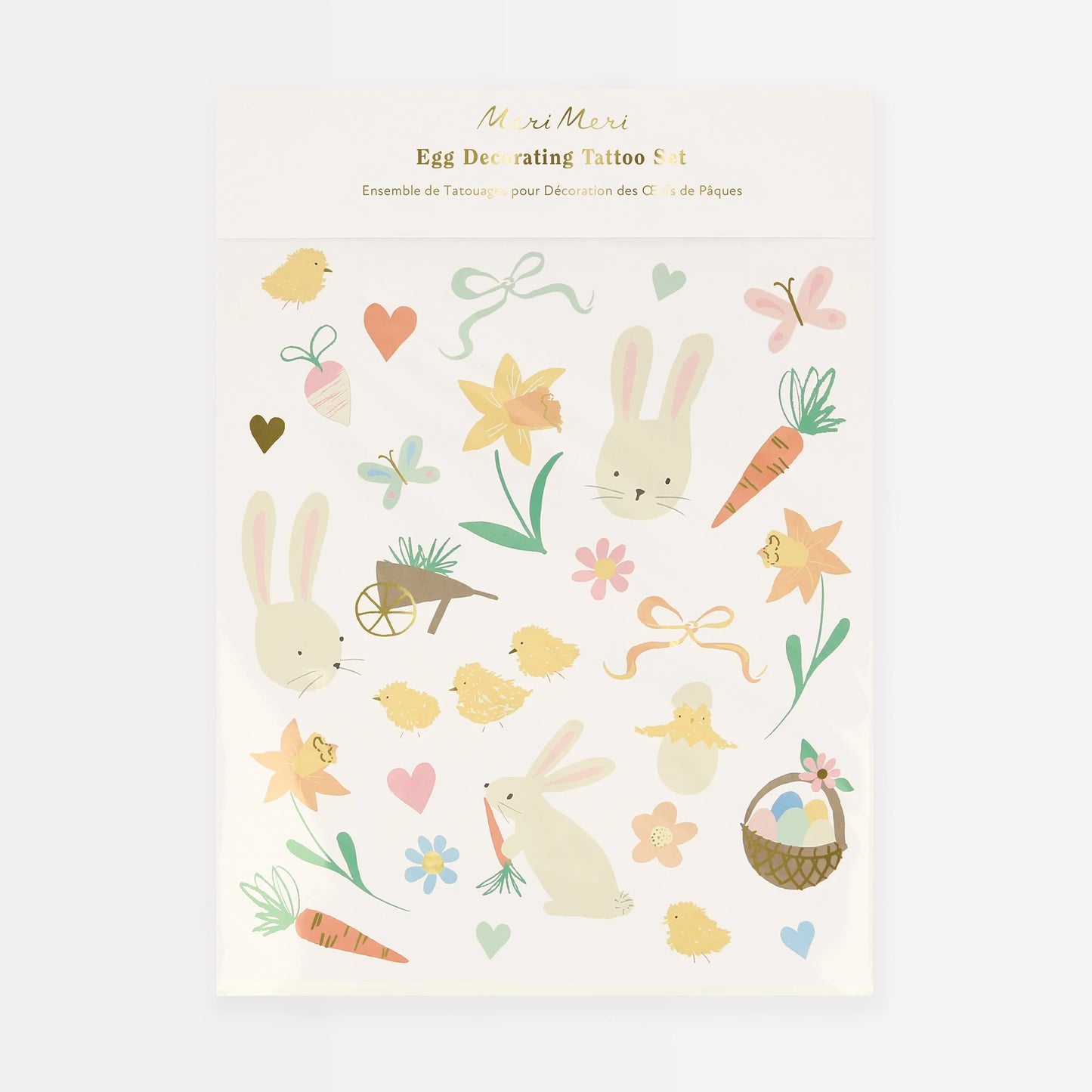 Meri Meri Egg Decorating Tattoo Set - Easter - Little Reef and Friends