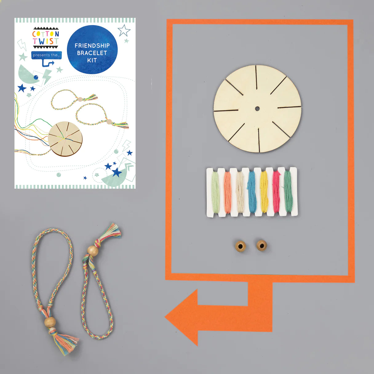 Cotton Twist Make Your Own - Friendship Bracelets Kit - Little Reef and Friends