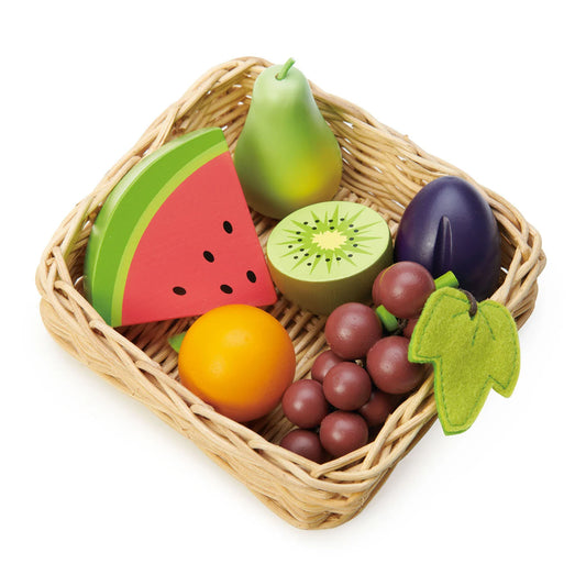 Tender Leaf Toys Fruit Basket - Little Reef and Friends