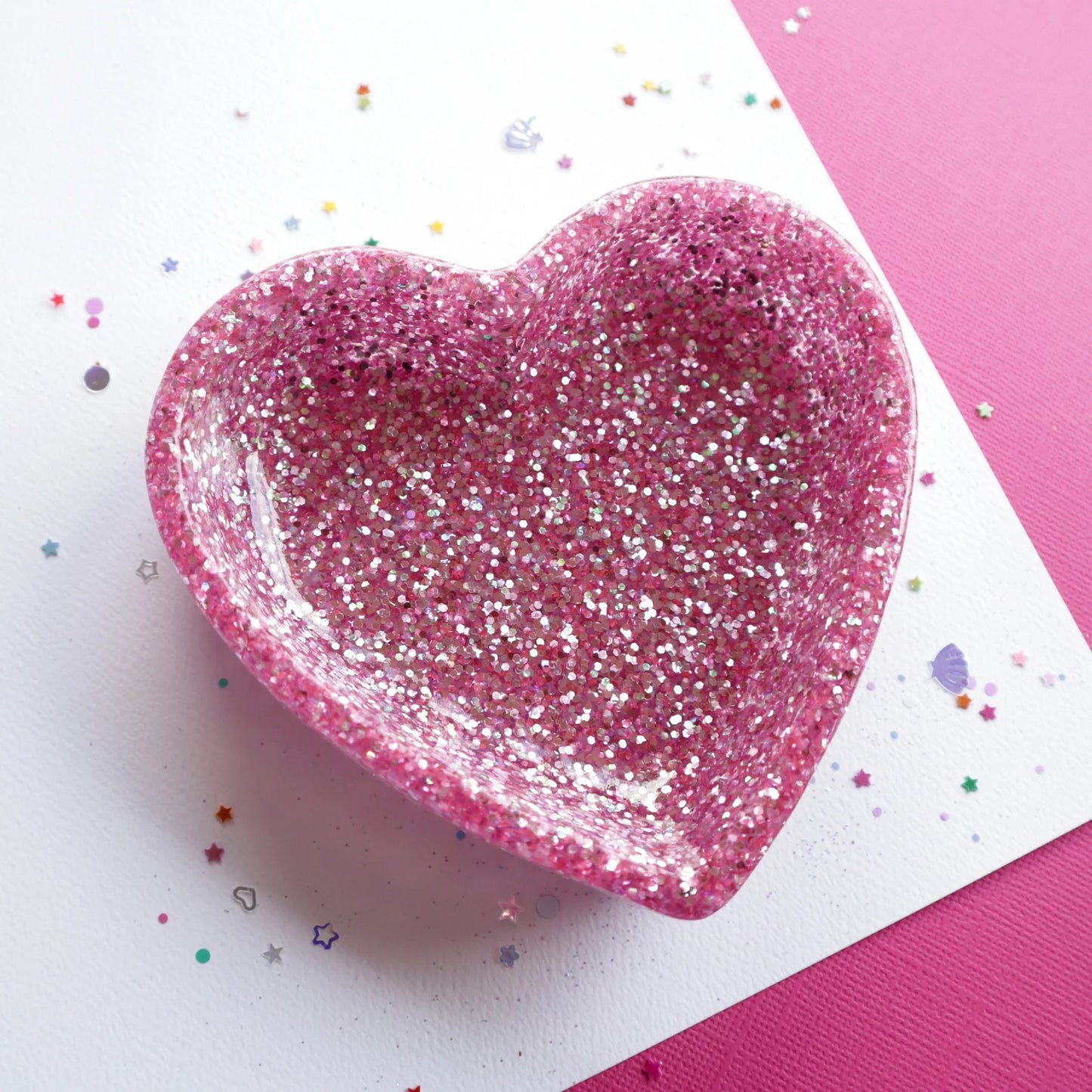 Lauren Hinkley Glitter Heart Trinket Dish - Little Reef and Friends