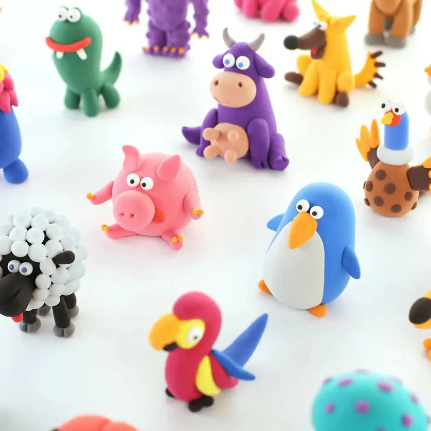 Hey Clay - 15 Cans | Animals - Little Reef and Friends