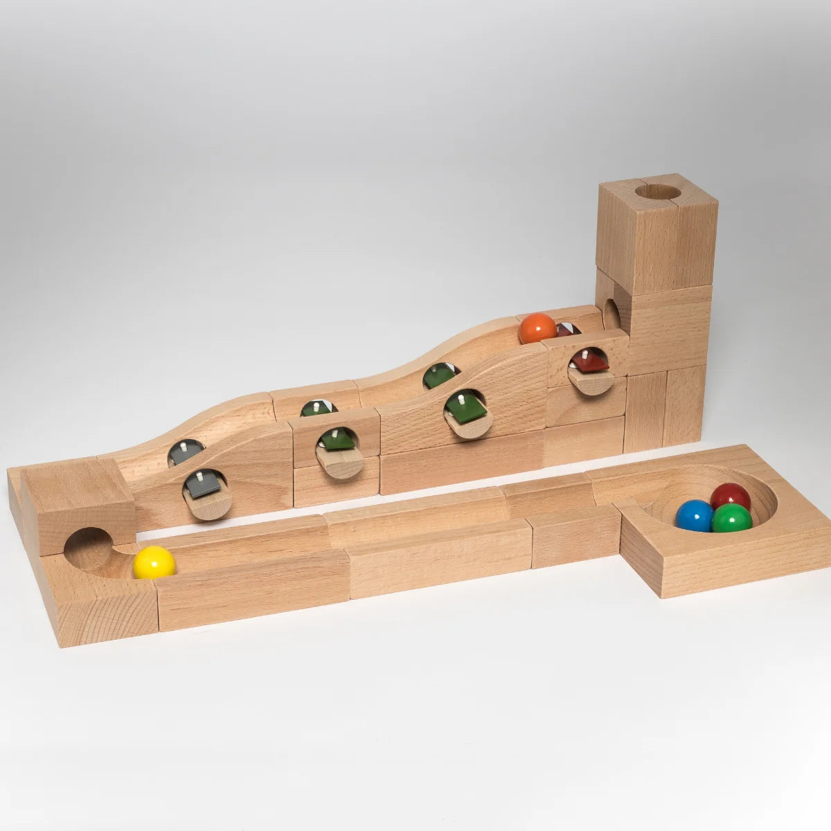 Kaden Wooden Marble Run - Chord - Little Reef and Friends