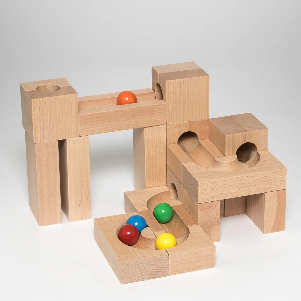 Kaden Wooden Marble Run - Classic - Little Reef and Friends