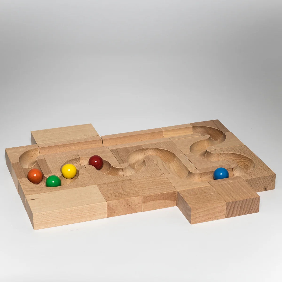 Kaden Wooden Marble Run - Classic - Little Reef and Friends