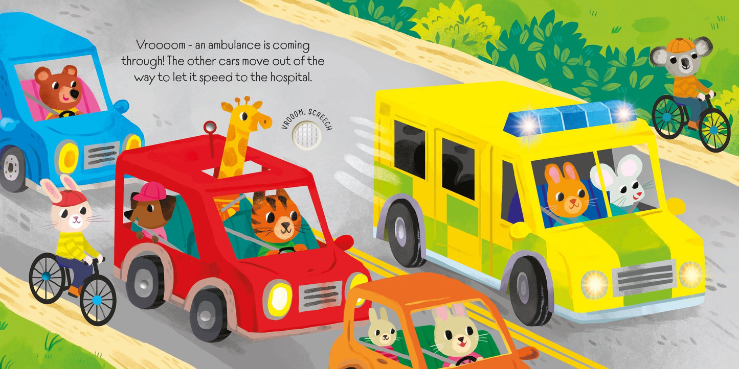 Lights & Sounds | Emergency Vehicles - Interactive - Little Reef and Friends