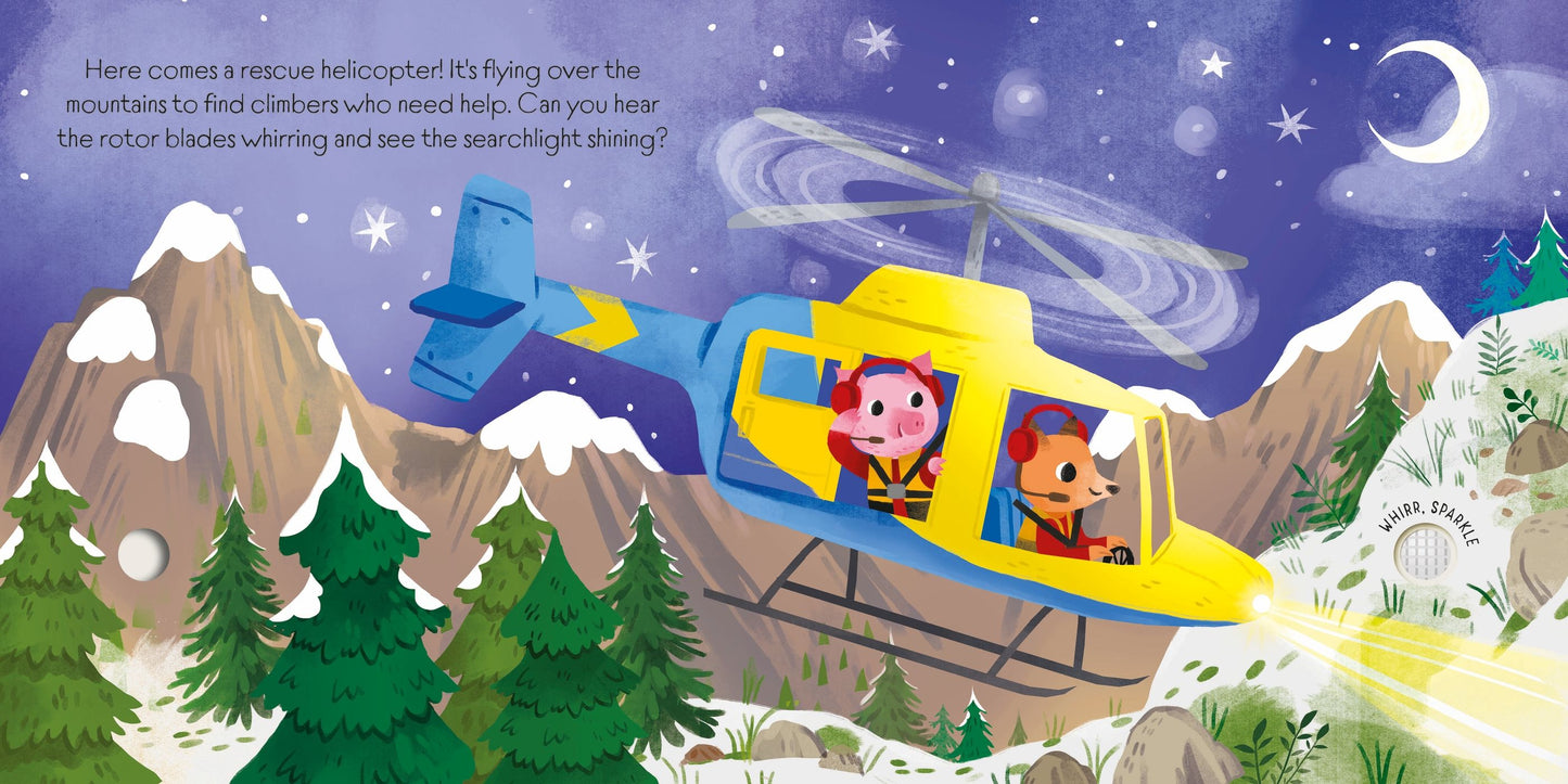 Lights & Sounds | Emergency Vehicles - Interactive - Little Reef and Friends