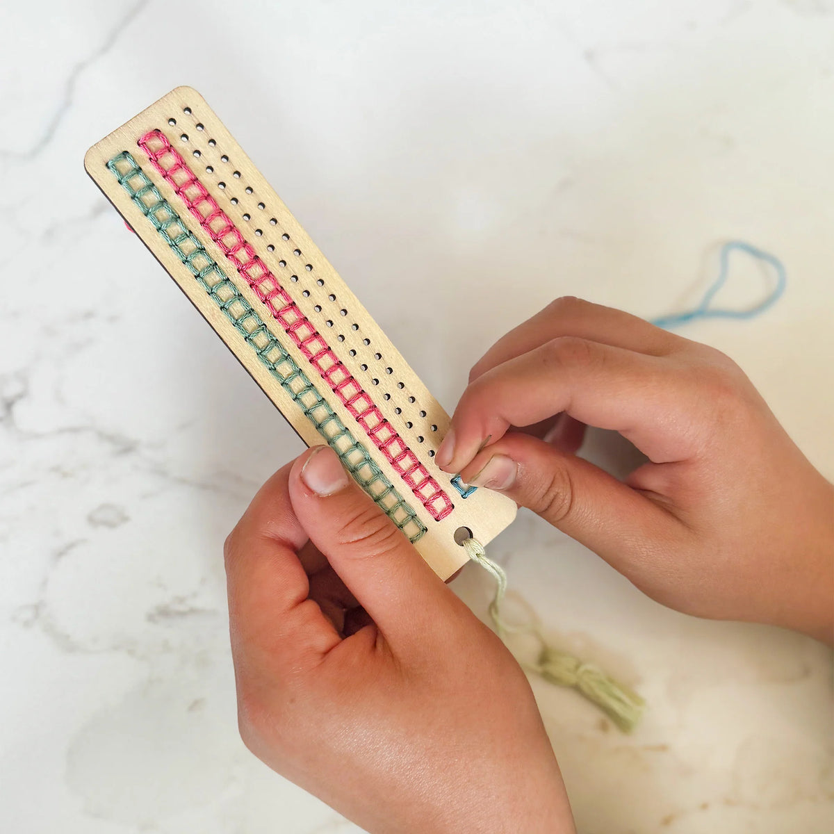 Cotton Twist Make Your Own - Stitched Tassel Bookmark