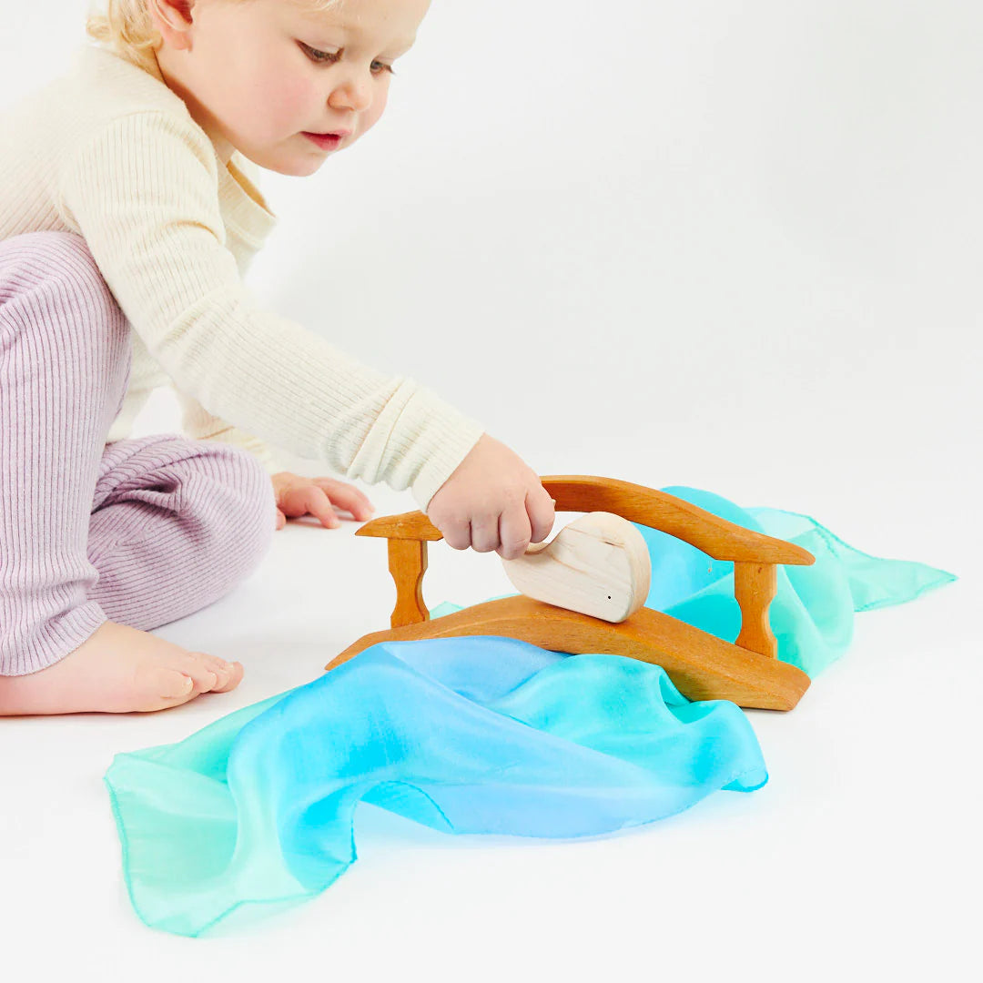 Sarah's Silks Mini Playsilks | Enchanted - Sea