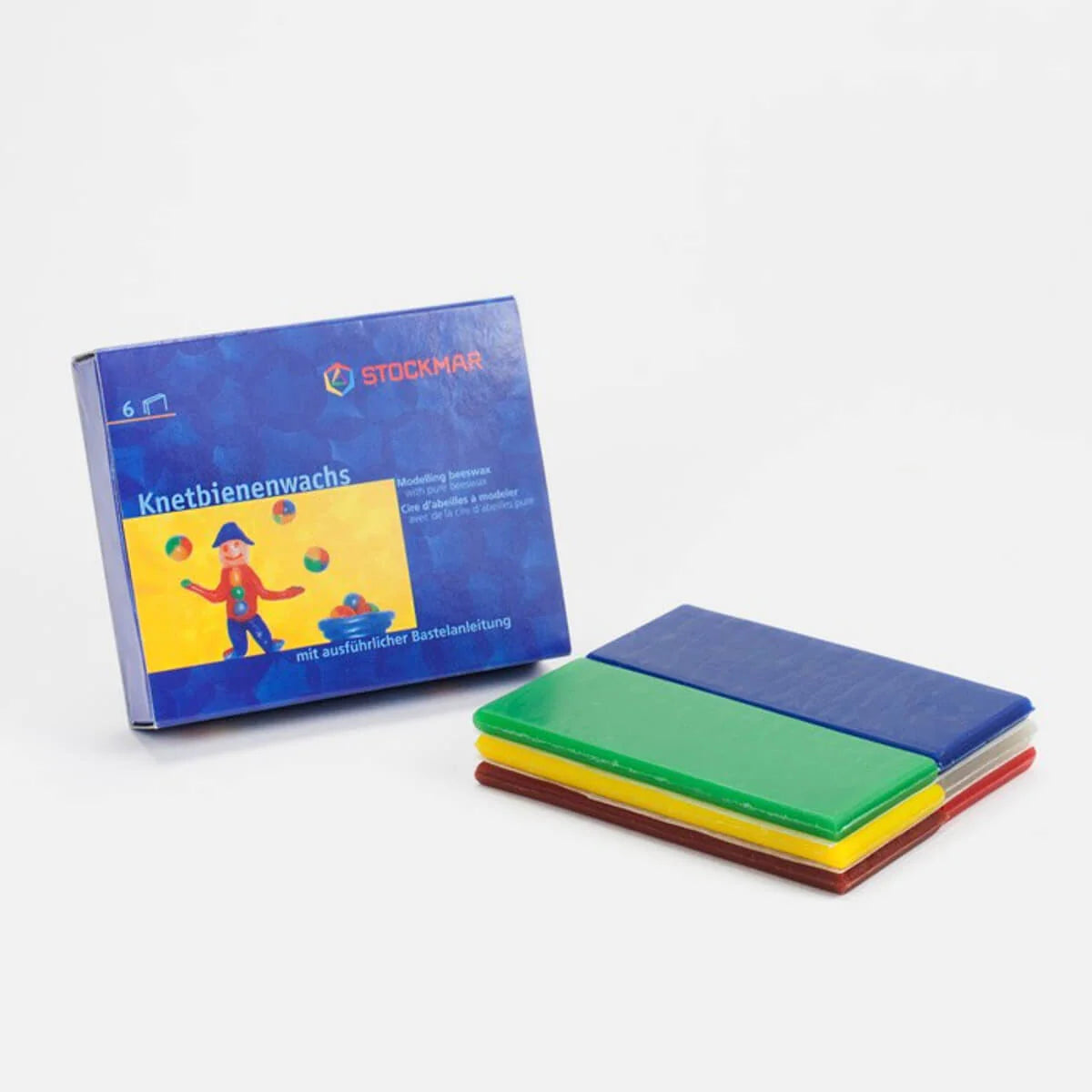 Stockmar Modelling Beeswax - 6 Colours - Little Reef and Friends