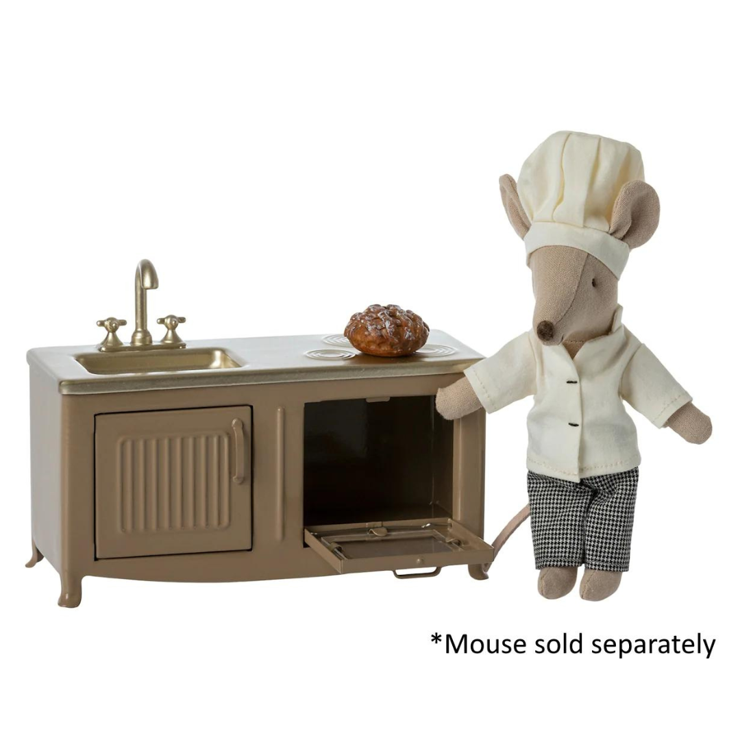 Maileg Kitchen | Mouse - Light Brown - Little Reef and Friends