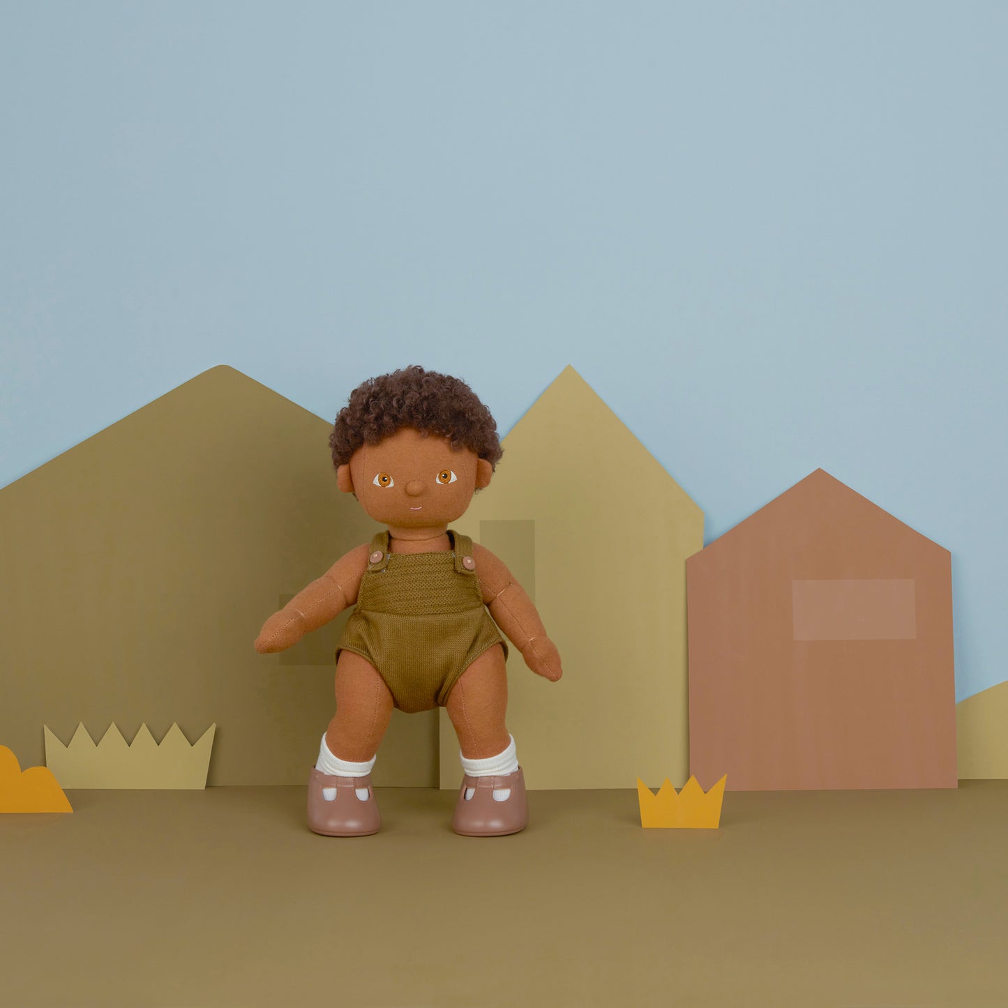 Olli Ella Dinkum Doll Button - Little Reef and Friends