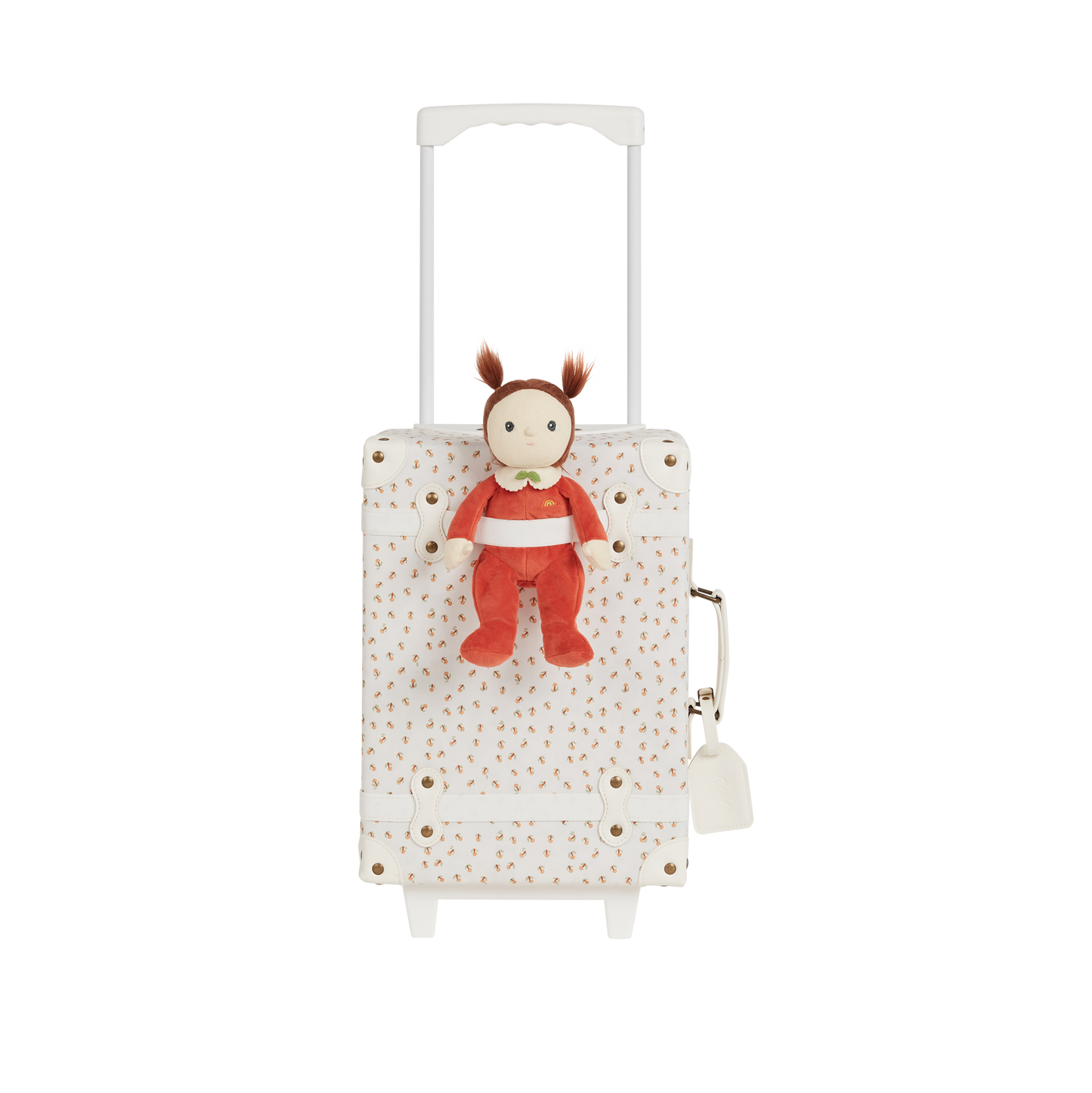 Olli Ella See Ya Suitcase - Leafed Mushroom - Little Reef and Friends