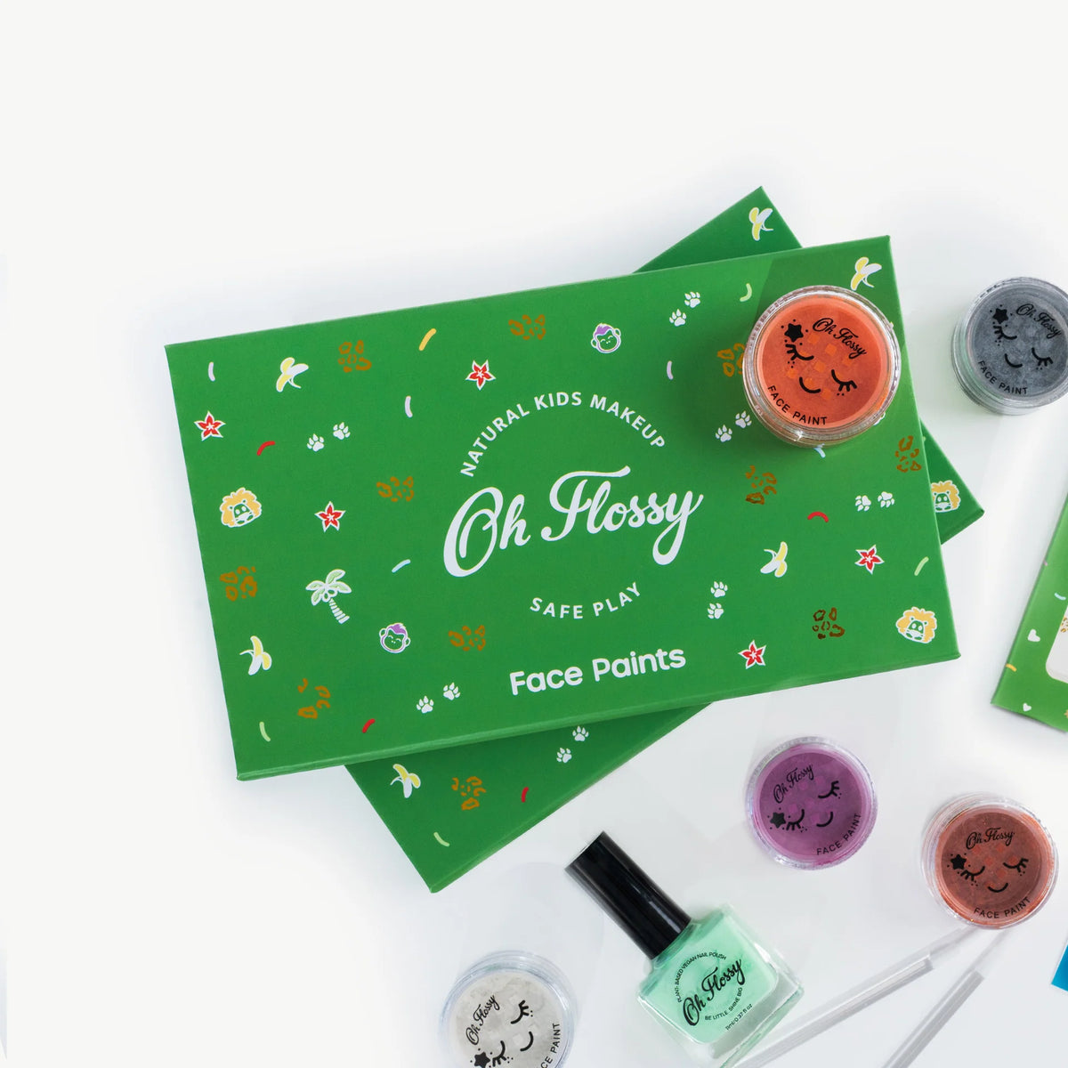 Oh Flossy Face Paint Set - Wild Wonders