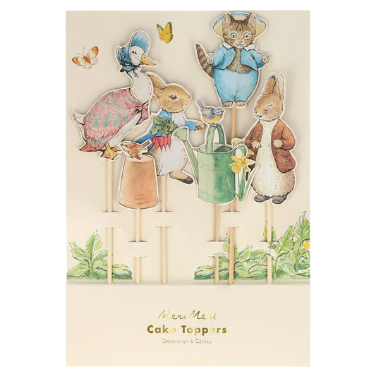Meri Meri Peter Rabbit & Friends Cake Toppers - Little Reef and Friends