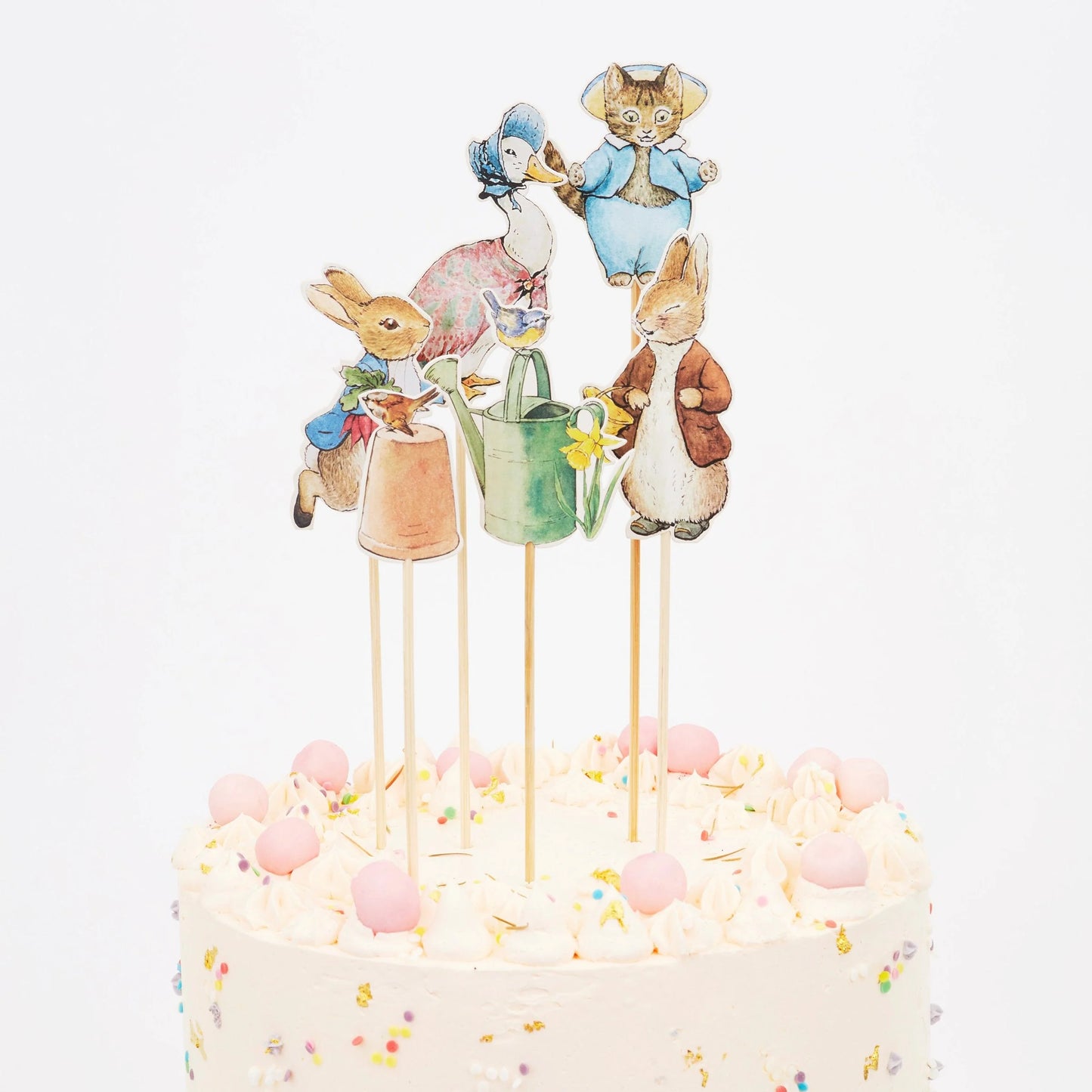 Meri Meri Peter Rabbit & Friends Cake Toppers - Little Reef and Friends