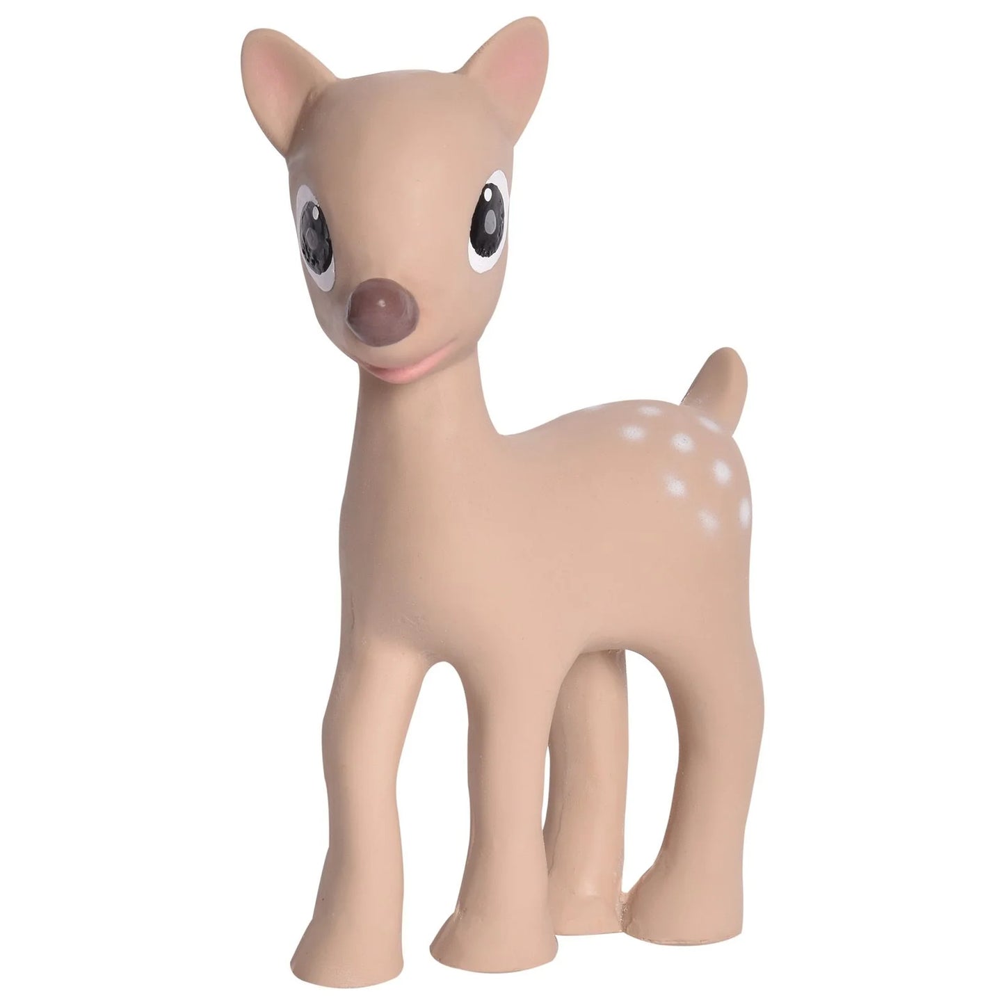 Tikiri Ralphie The Reindeer Rubber Teether & Rattle - Little Reef and Friends