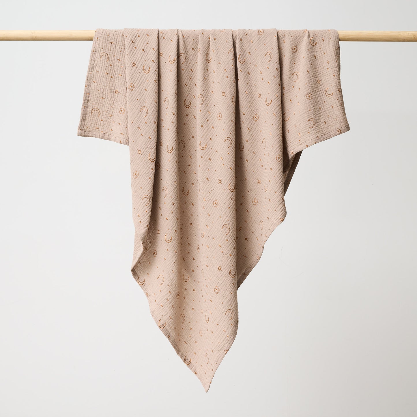 Over The Dandelions Organic Muslin Swaddle - Night Sky - Little Reef and Friends
