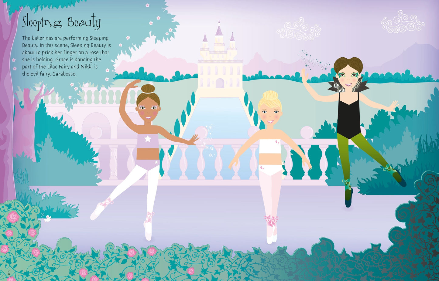 Sticker Dolly Dressing - Ballerinas - Little Reef and Friends