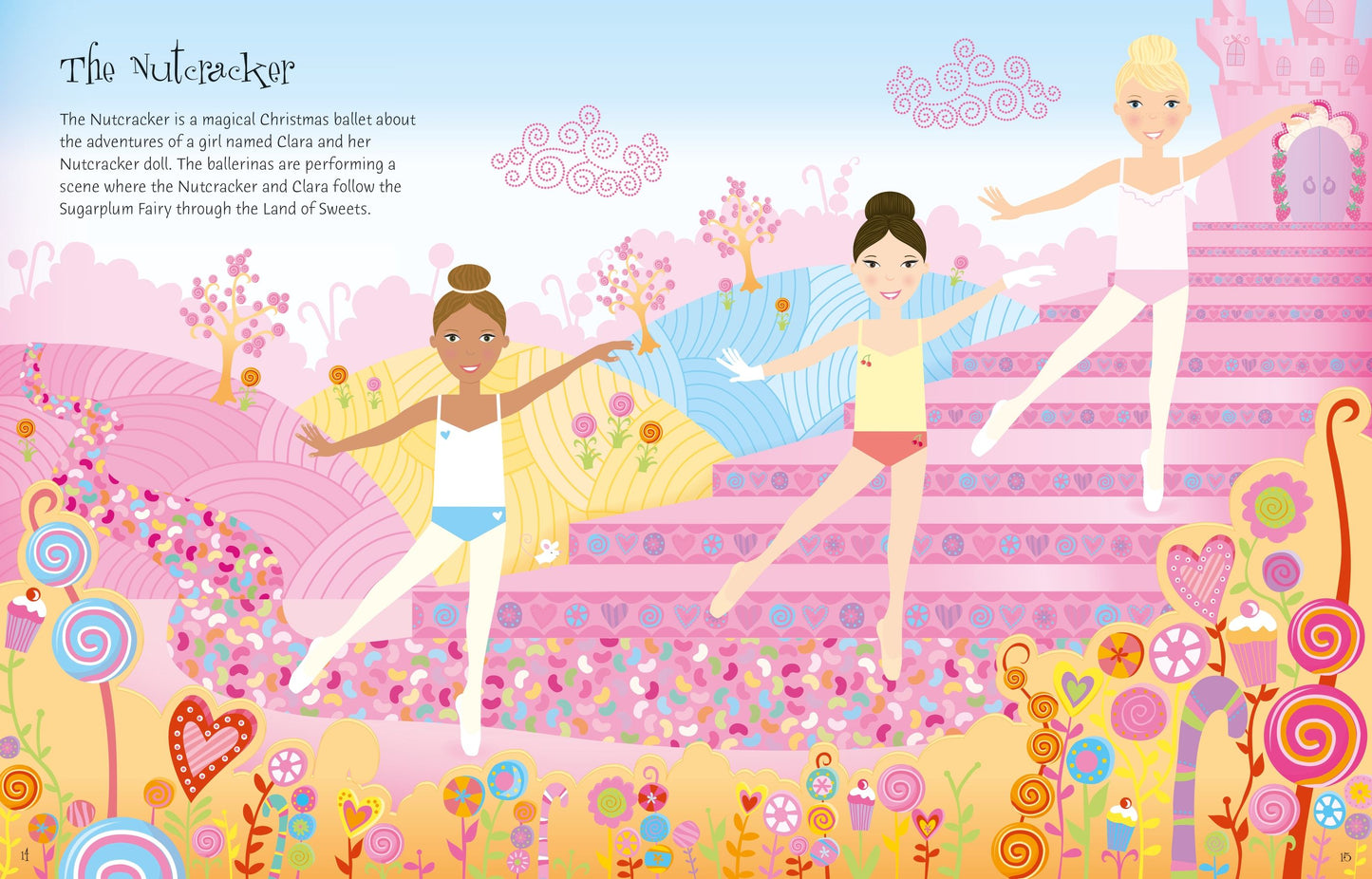 Sticker Dolly Dressing - Ballerinas - Little Reef and Friends