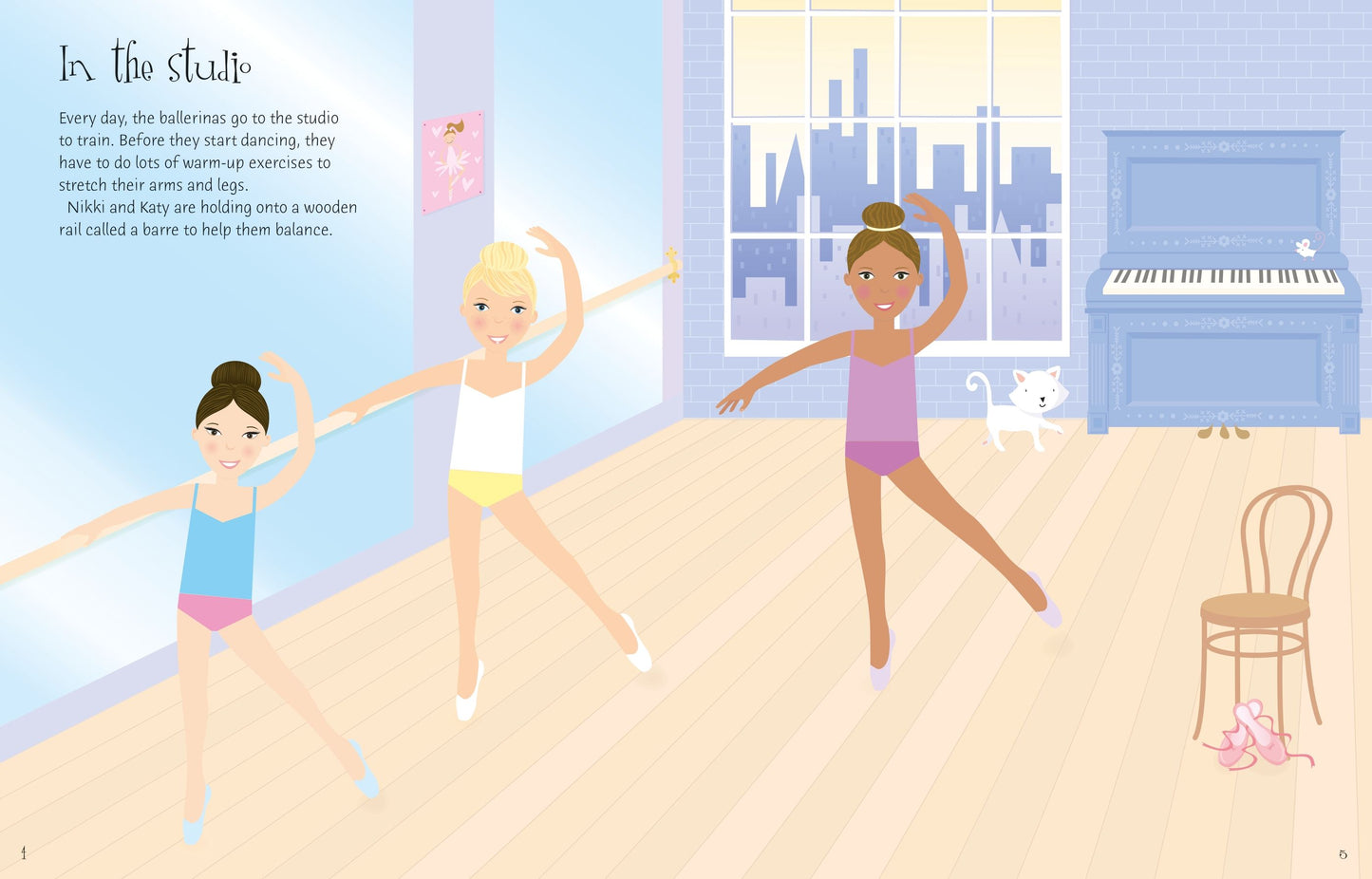 Sticker Dolly Dressing - Ballerinas - Little Reef and Friends
