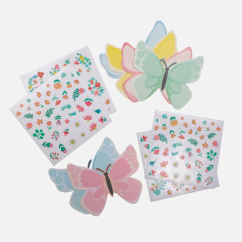 Tiger Tribe Sticker Pics - Butterflies - Little Reef and Friends