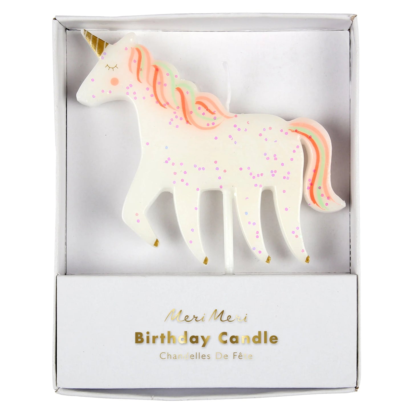 Meri Meri Unicorn Candle - Little Reef and Friends