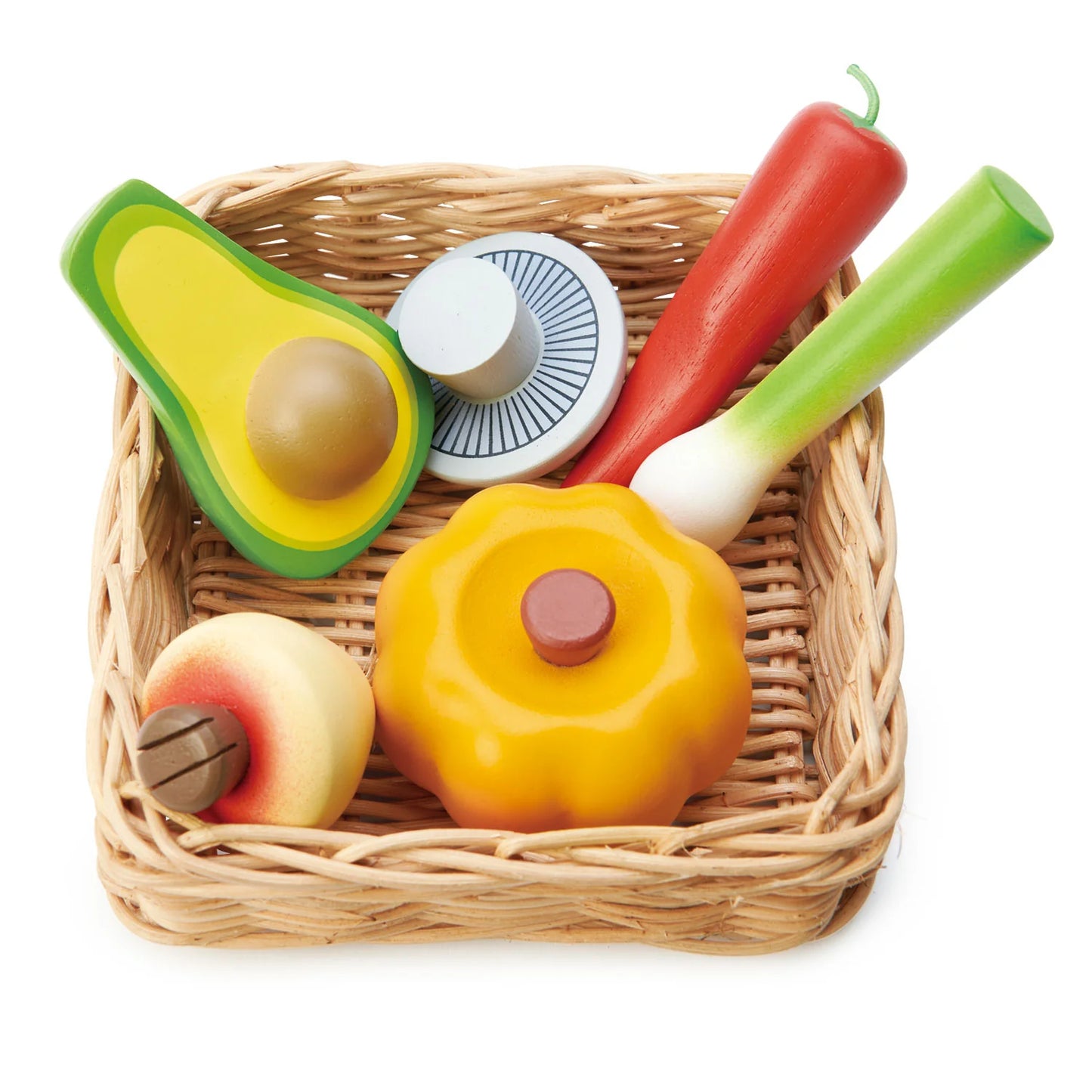 Tender Leaf Toys Veggie Basket - Little Reef and Friends