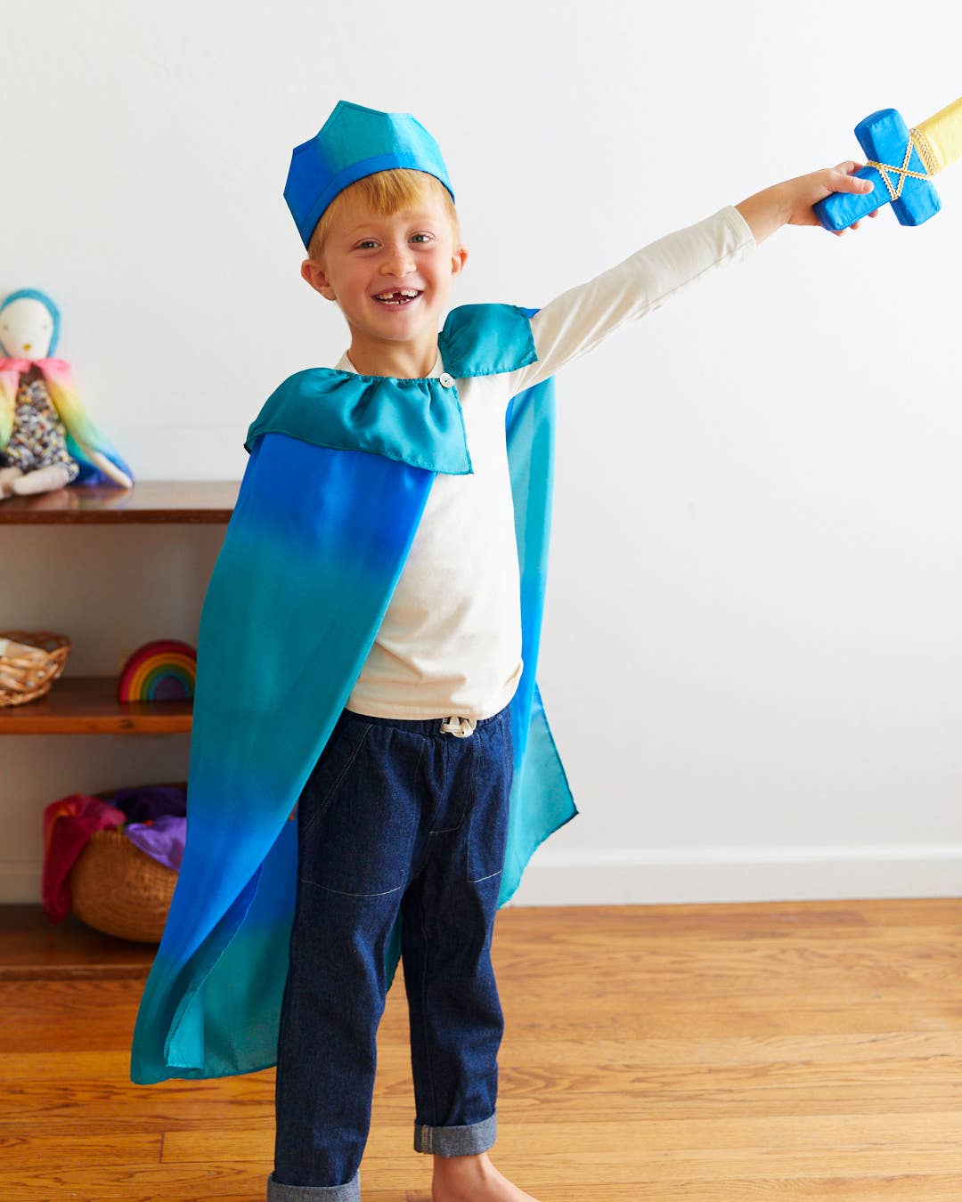 Sarah's Silks Soft Sword - Blue