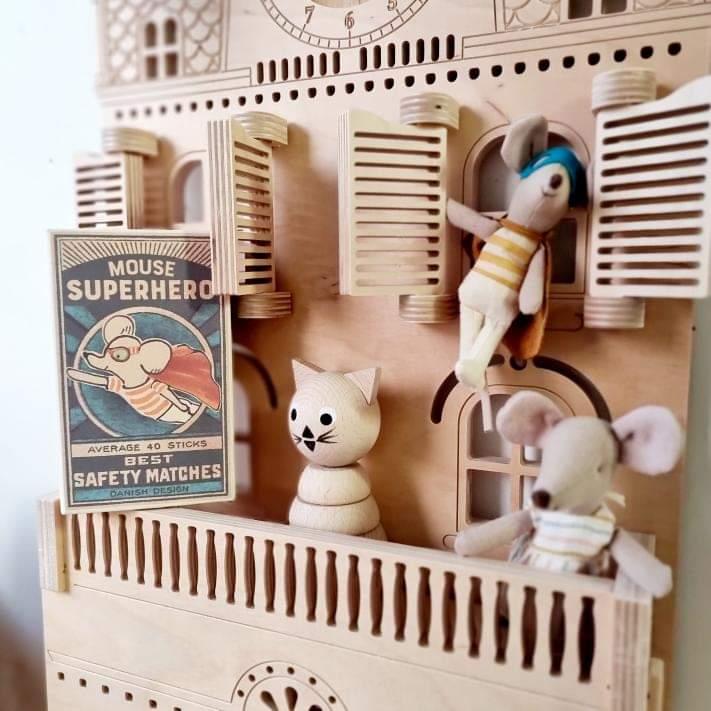 Trele Morele Design Train Station Shelf - Little Reef and Friends