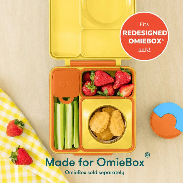 OmieBox Silicone Dip 2 Pk - Purple & Orange - Little Reef and Friends