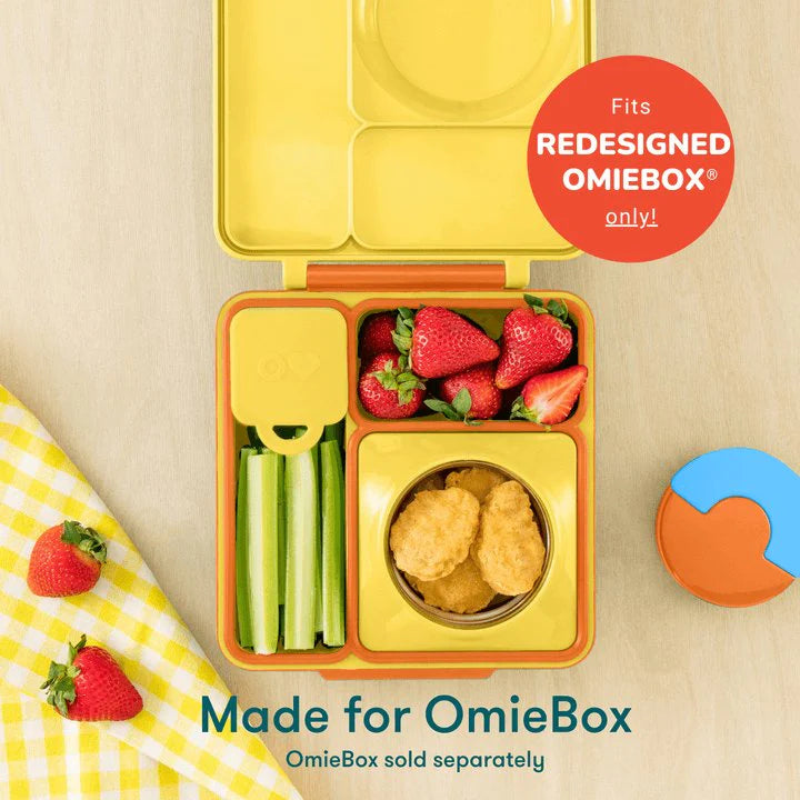 OmieBox Silicone Dip 2 Pk - Yellow & Red - Little Reef and Friends