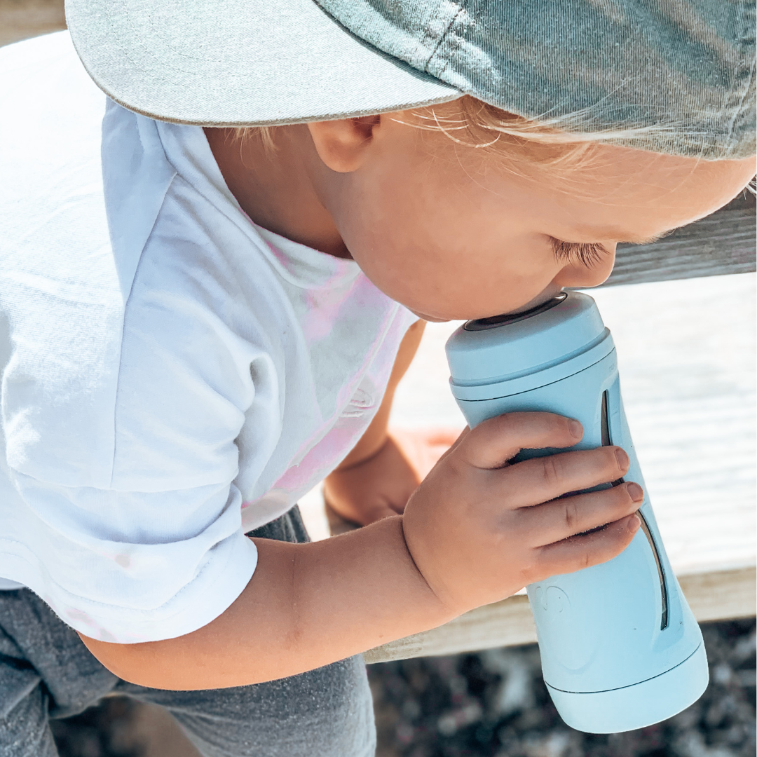 Subo Food Bottle - Grey - Little Reef and Friends