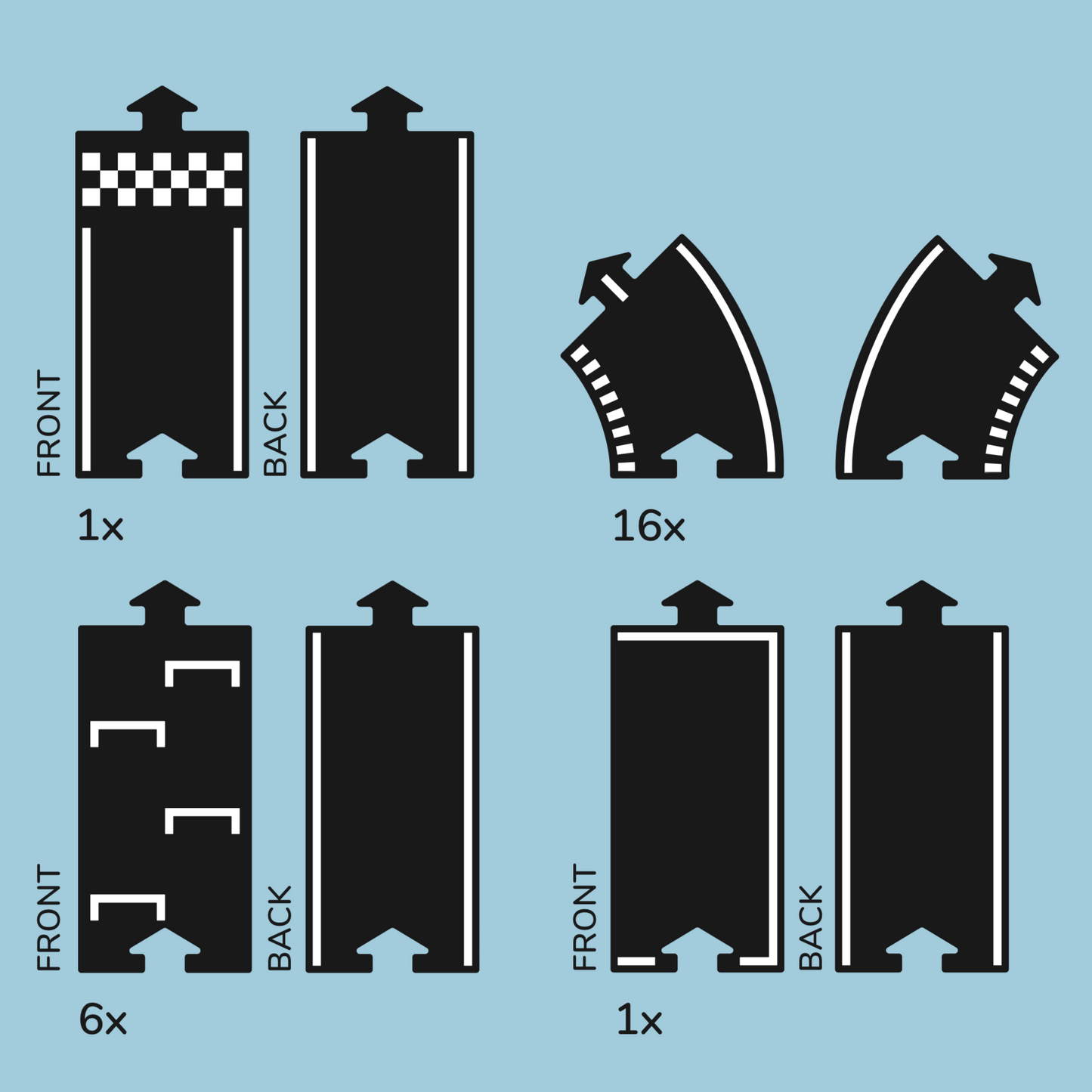waytoplay Grand Prix - 24 Pieces - Little Reef and Friends