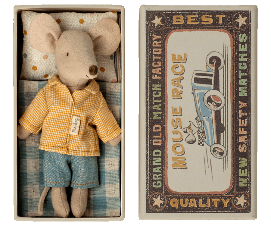 Big Brother Mouse in Box - Yellow - Little Reef and Friends