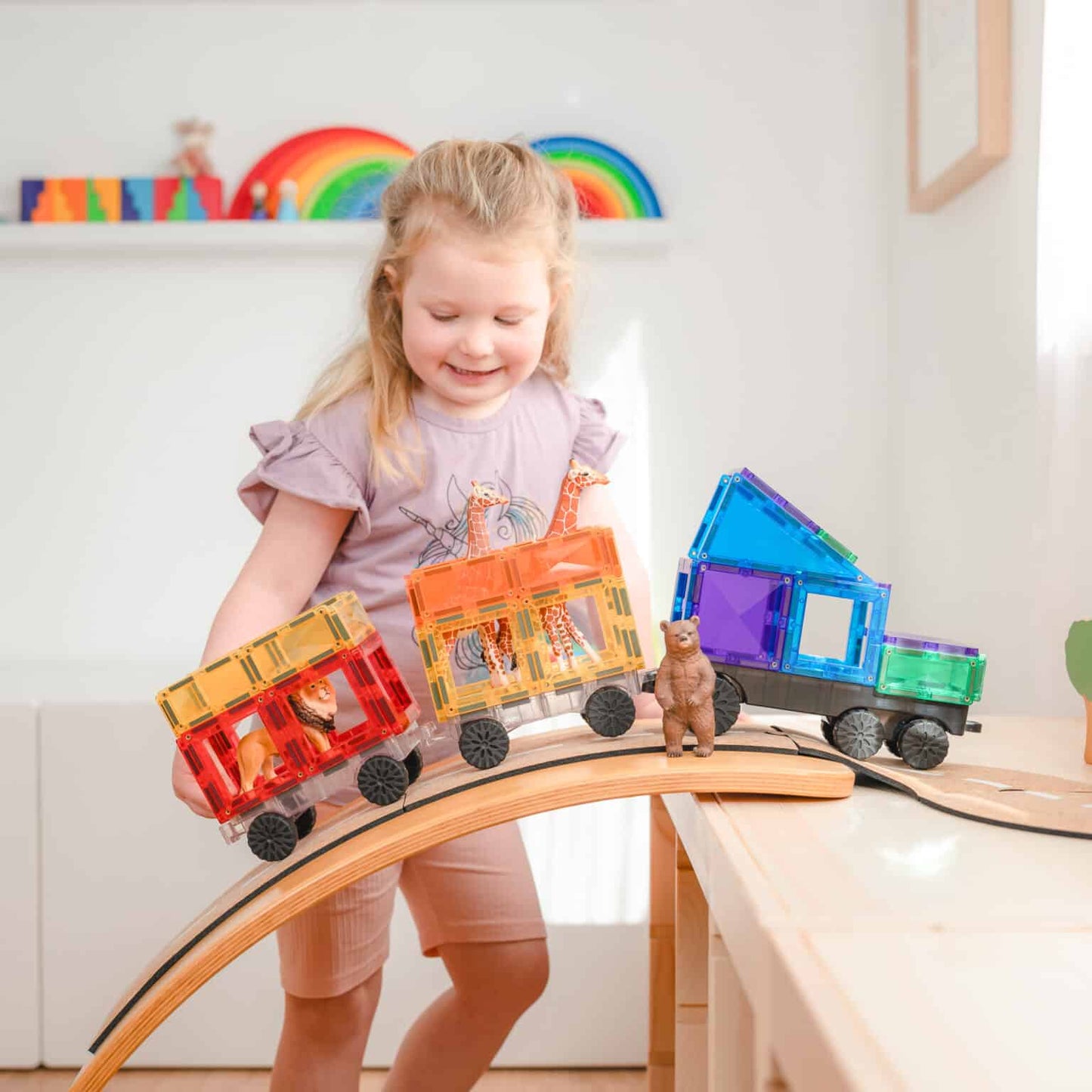 50 Piece Transport Pack - Rainbow - Little Reef and Friends