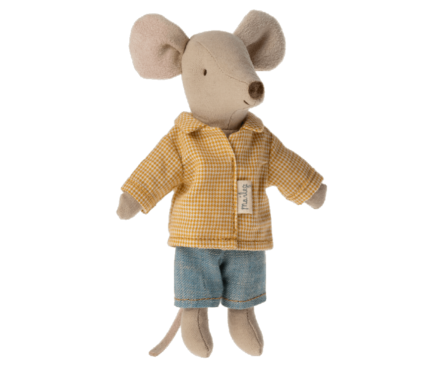 Big Brother Mouse in Box - Yellow - Little Reef and Friends