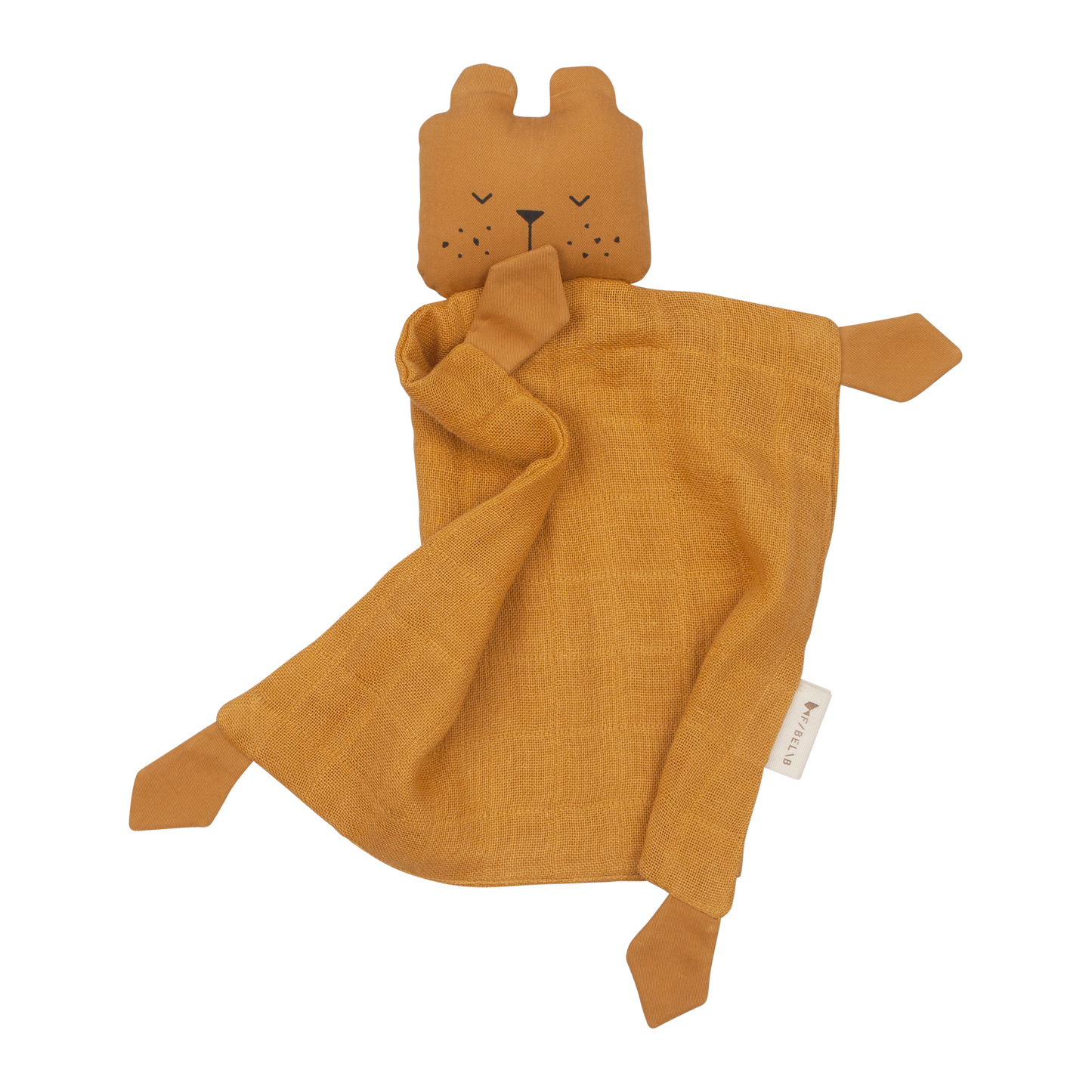 Animal Bear Cuddle Comforter - Ochre - Little Reef and Friends