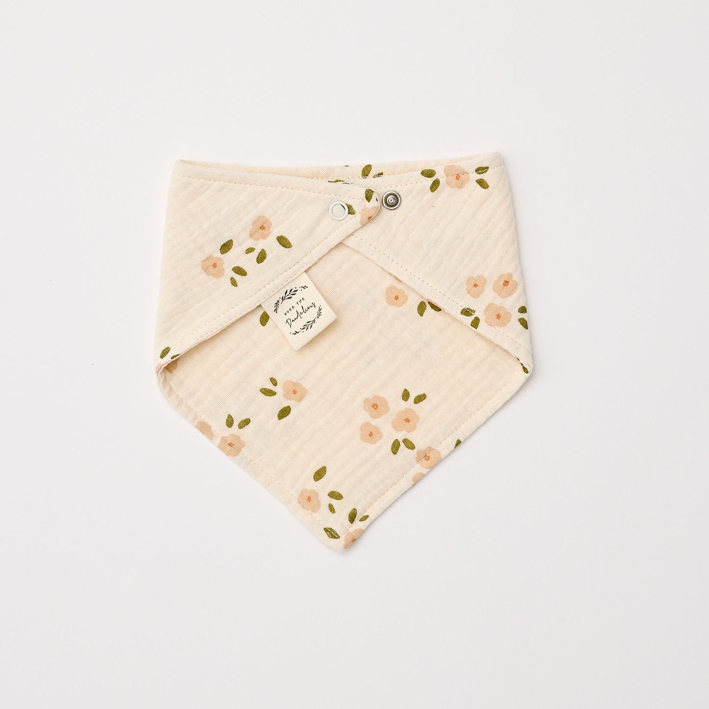 Organic Muslin Bib- Daisy - Little Reef and Friends