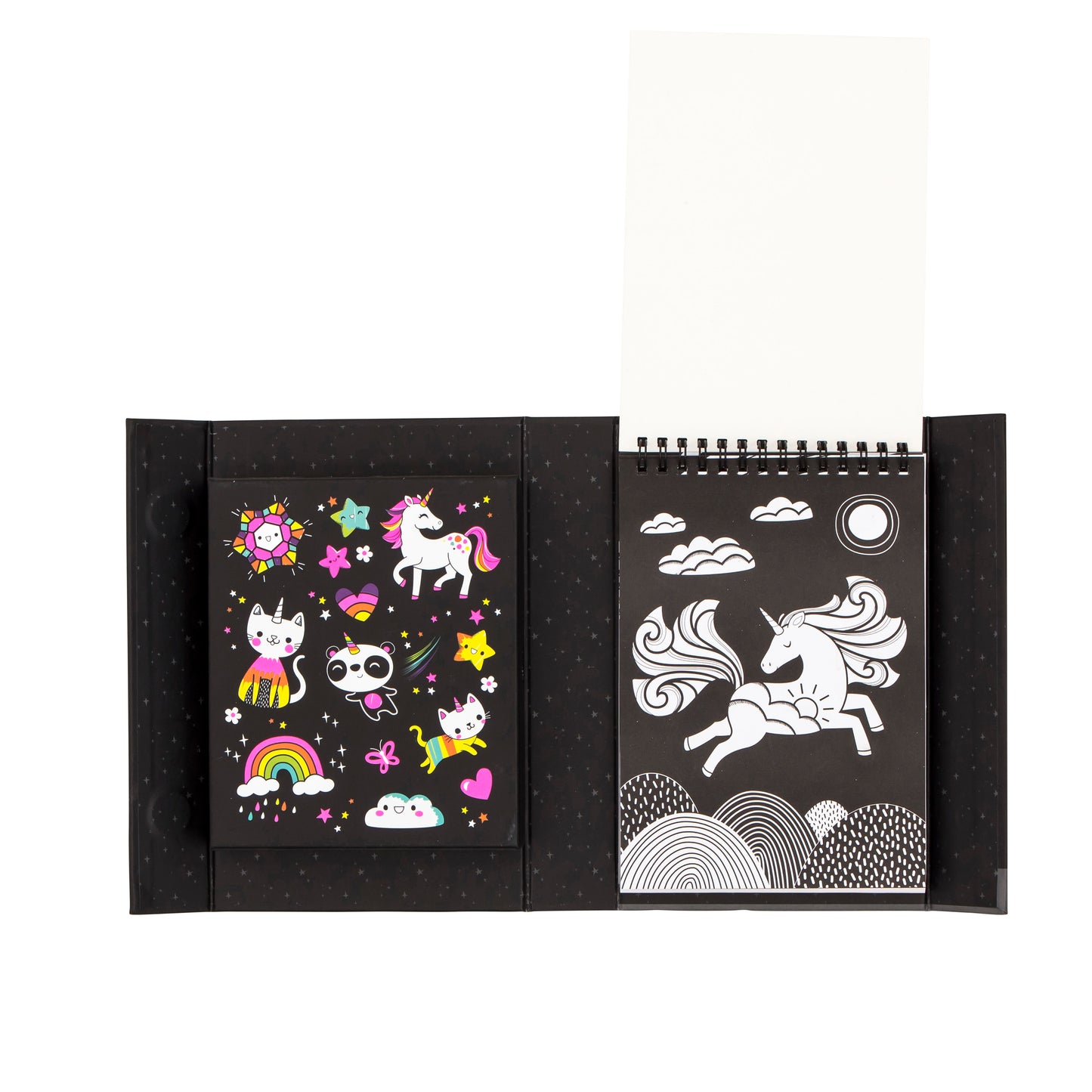 Colouring Set - Neon Unicorns & Friends - Little Reef and Friends