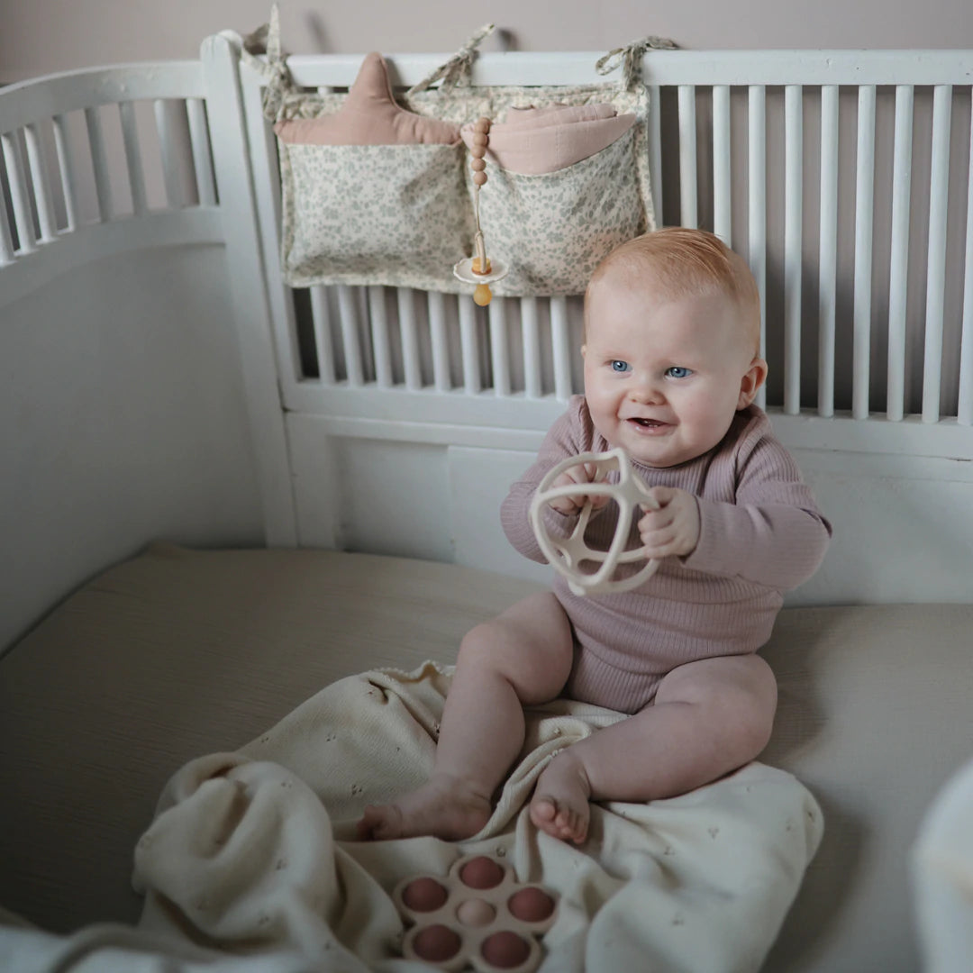 Crib Pocket - Eucalyptus - Little Reef and Friends
