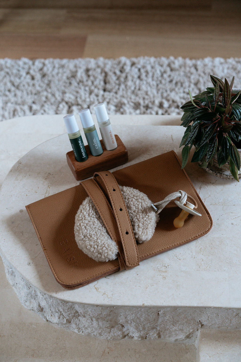 Nappy Wallet - Tan - Little Reef and Friends